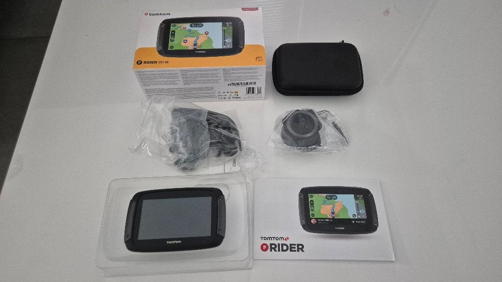 TomTom Rider 550 SE - ZGAN – Nog ruime garantie, Ophalen of Verzenden, Zo goed als nieuw