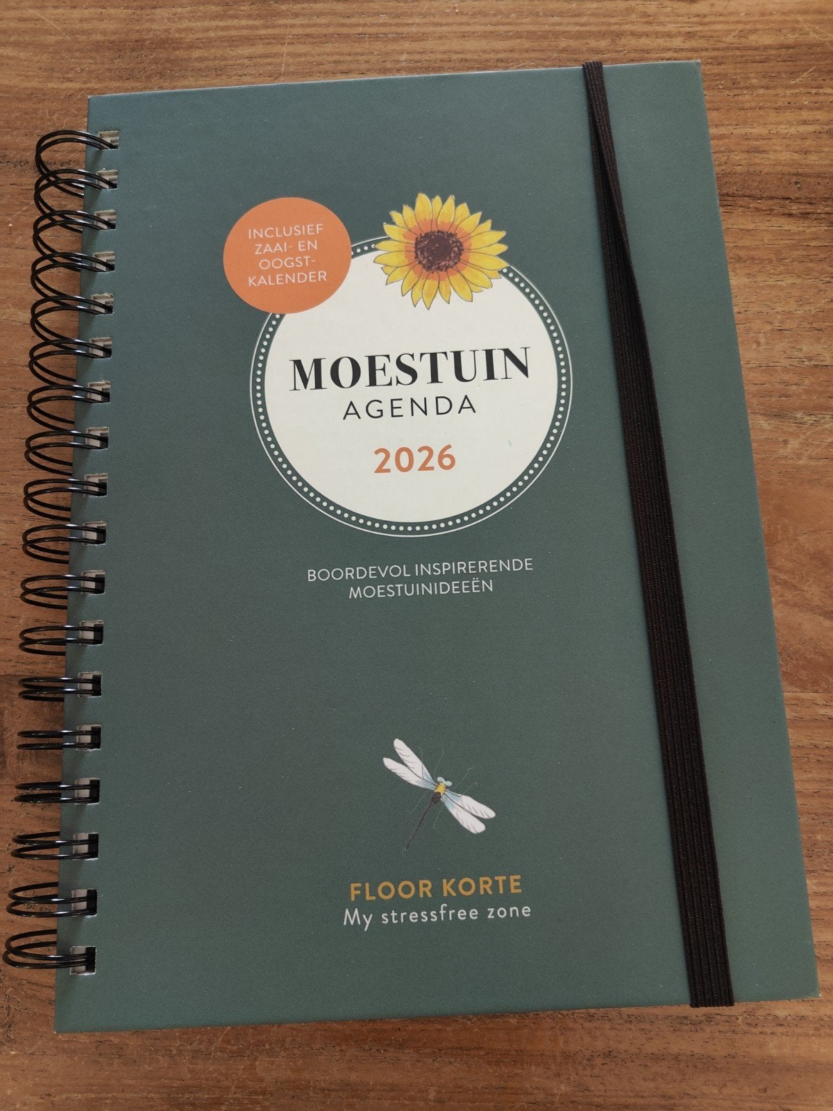 Moestuin agenda van floor korte boordevol info, Diversen, Agenda's, Ophalen of Verzenden