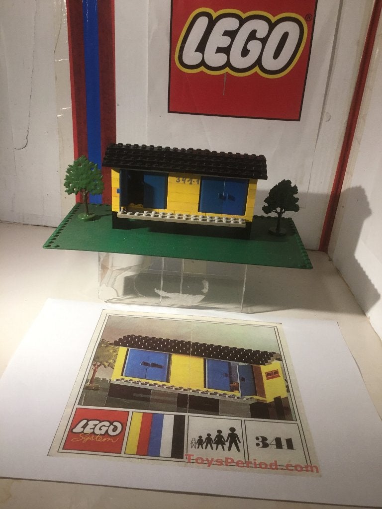 Lego set 341 warehouse ( 1968), Gebruikt, Lego, Ophalen of Verzenden, Compleet