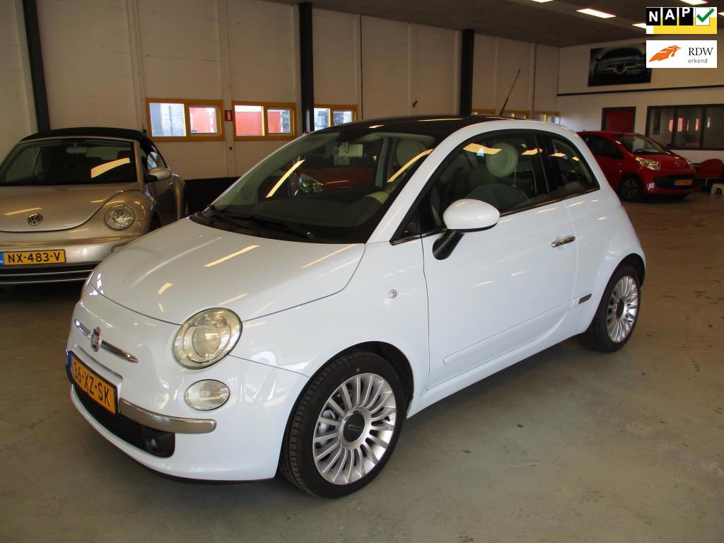Fiat 500 1.4-16V Lounge, Auto's, Fiat, Bedrijf, Te koop, ABS, Airbags, Airconditioning, Centrale vergrendeling, Electronic Stability Program (ESP)