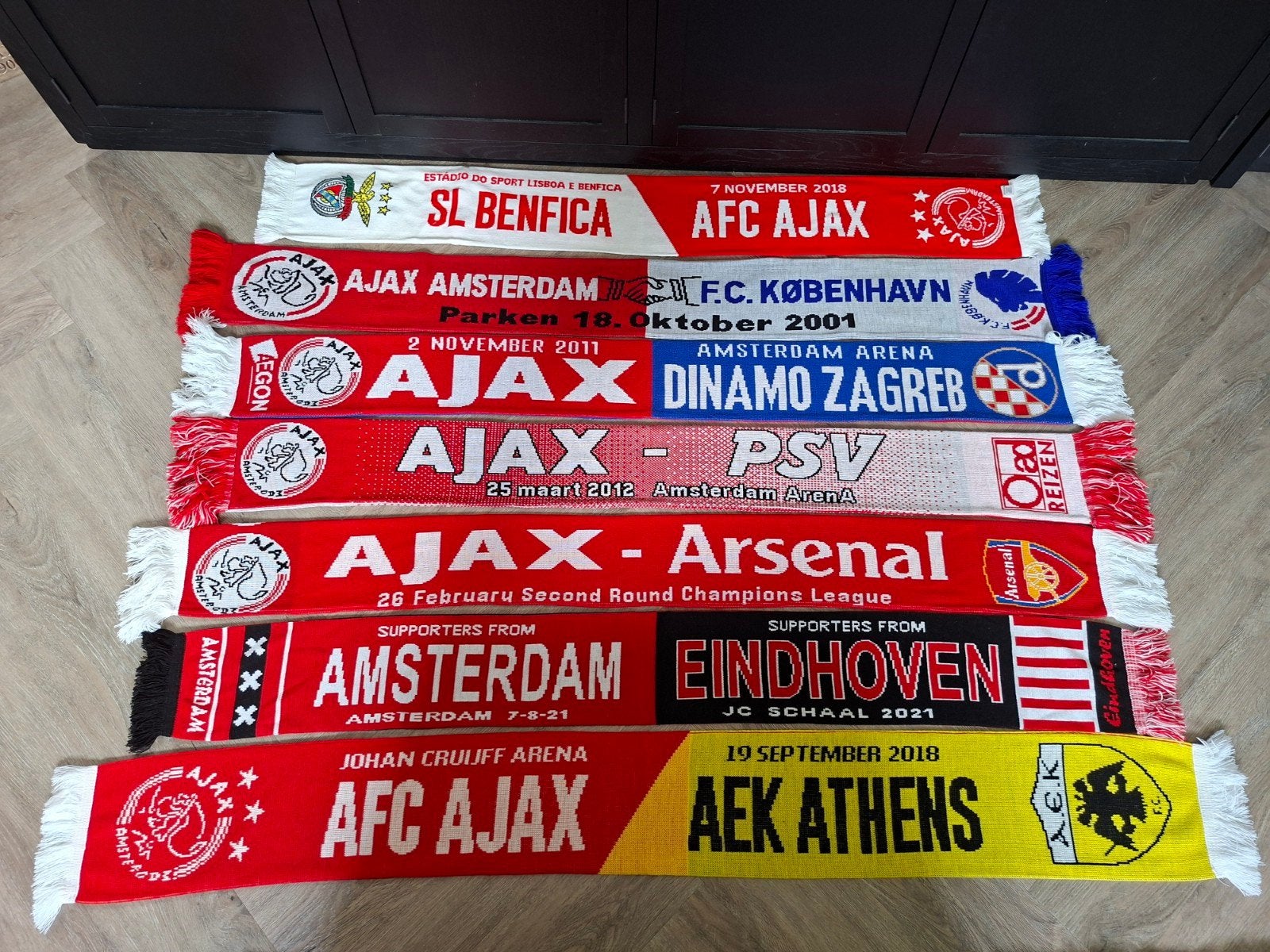 Ajax wedstrijdsjalen, Ophalen of Verzenden, Ajax, Vaantje of Sjaal