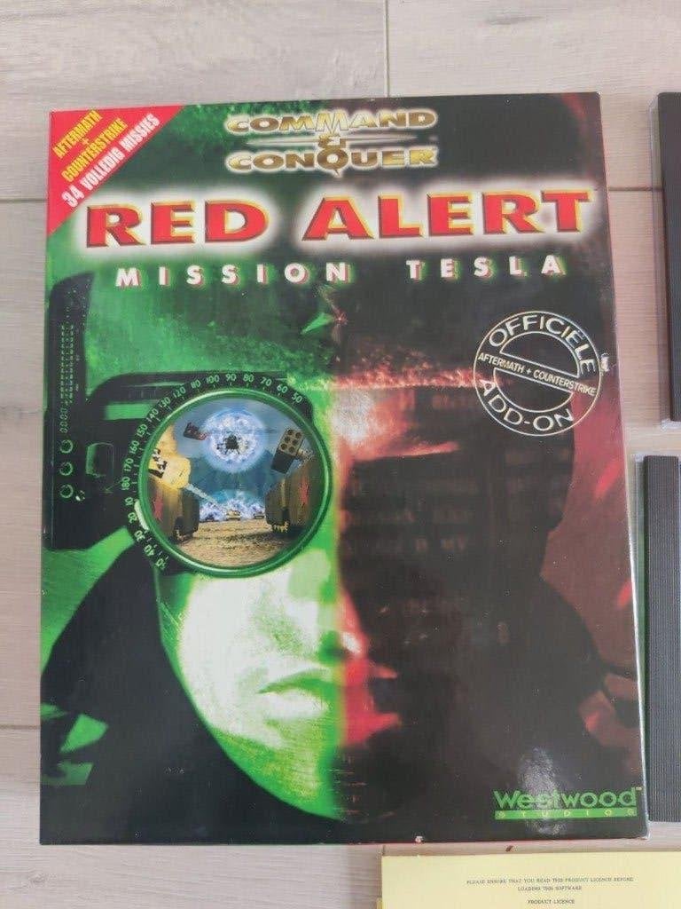 C & C Red Alert Big Box: Missions Tesla, Spelcomputers en Games, 1 speler, Ophalen of Verzenden, Gebruikt, Vanaf 18 jaar