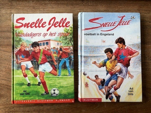 2 boekjes over Snelle Jelle., Boeken, Gelezen, Ophalen of Verzenden, Fictie, Ad van Gils