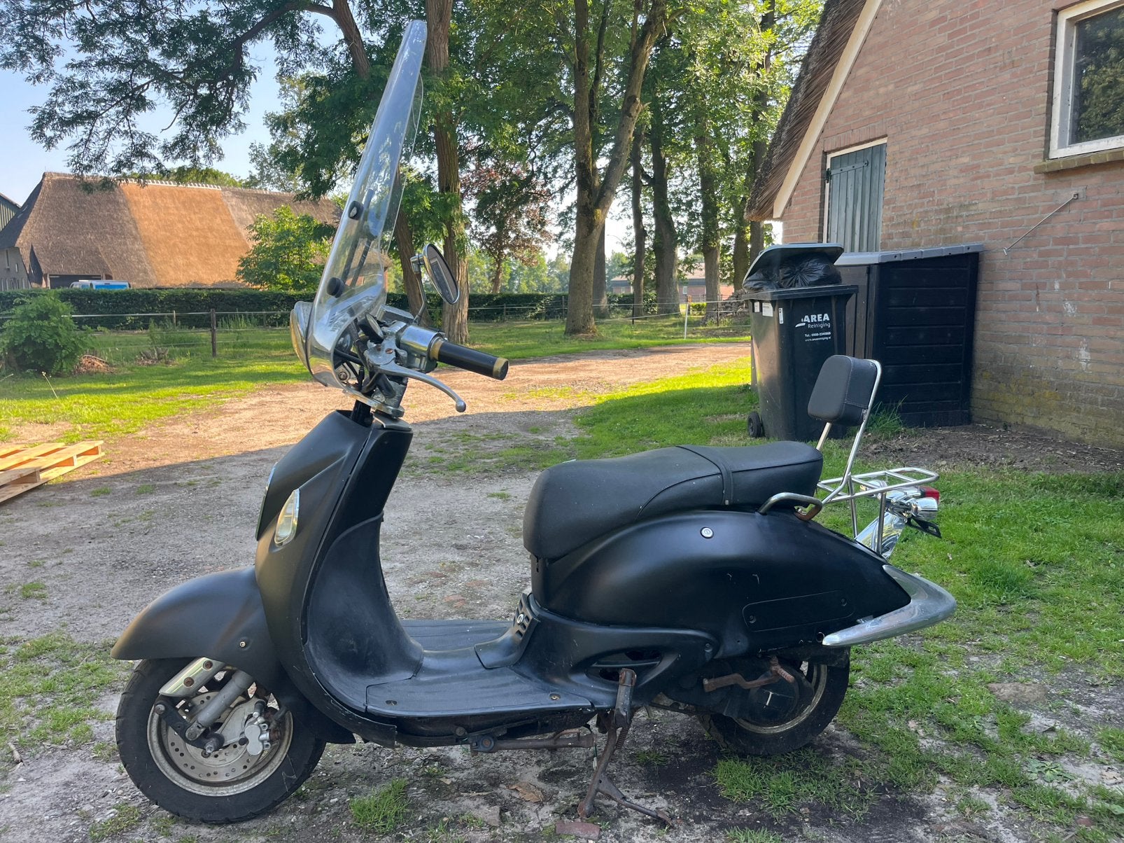 Italiaanse scooter, leuke opknapper!, Ophalen, Gebruikt, Benzine, Overige merken