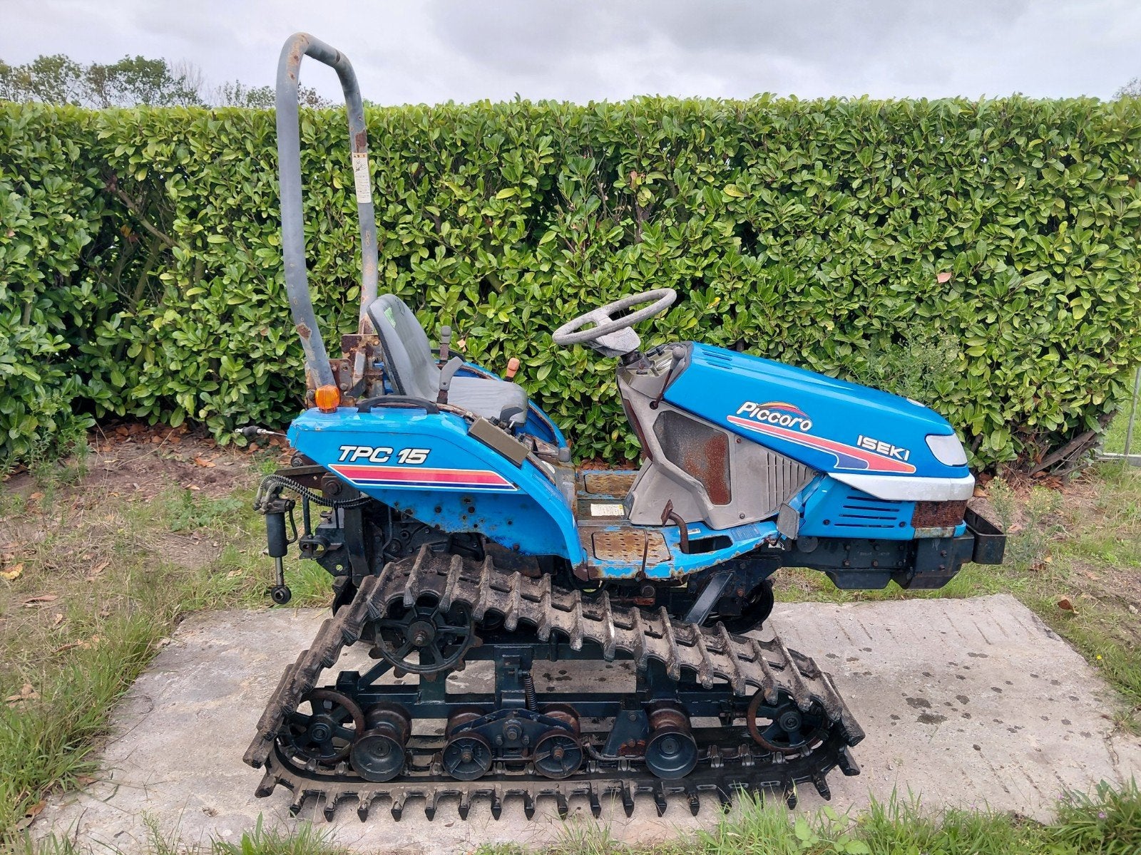 Rups tractor Iseki TPC 15 / Tractor / Rups, Ophalen, Gebruikt