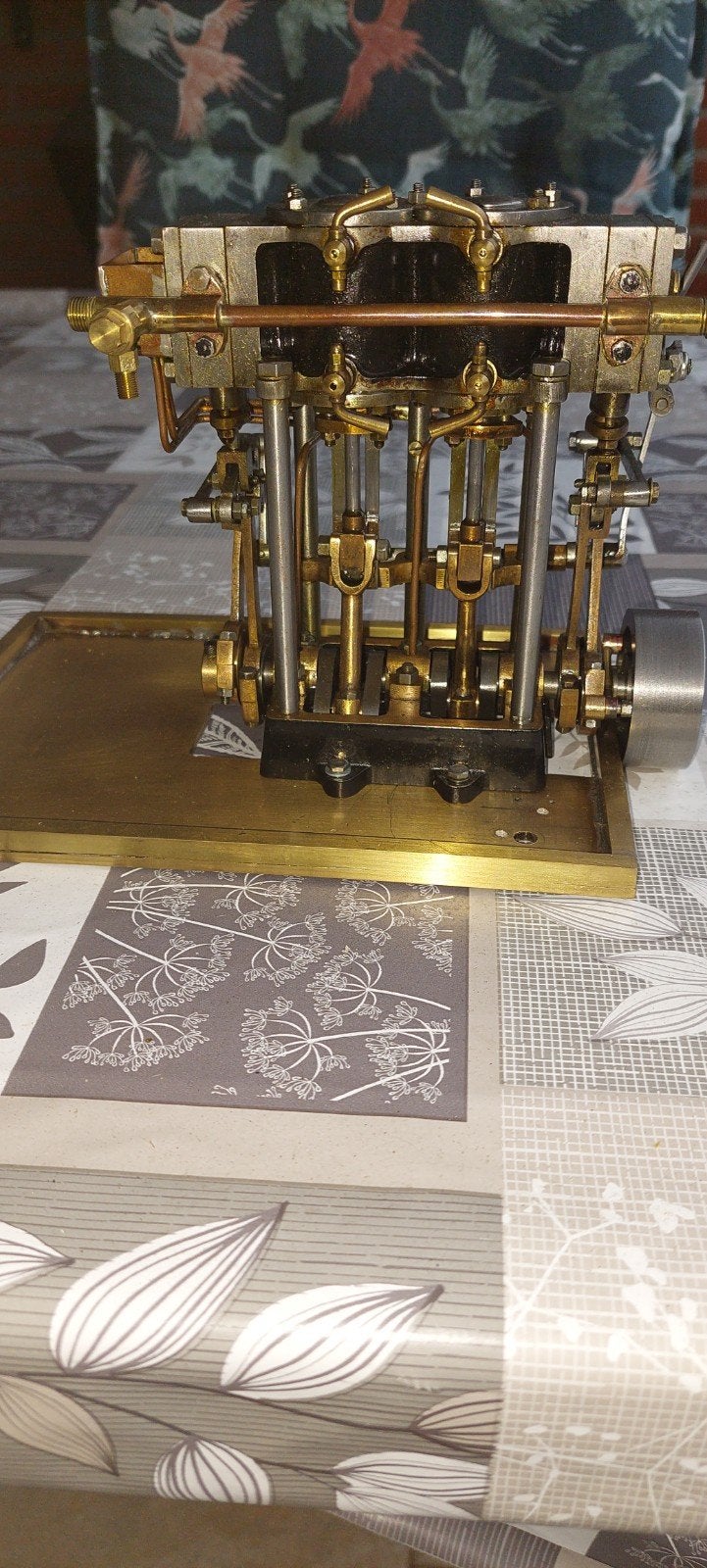 Stuart Twin Launch Voldruk Stoommachine met Omkeerscharen, Ophalen, Gebruikt, Overige typen, Overige merken