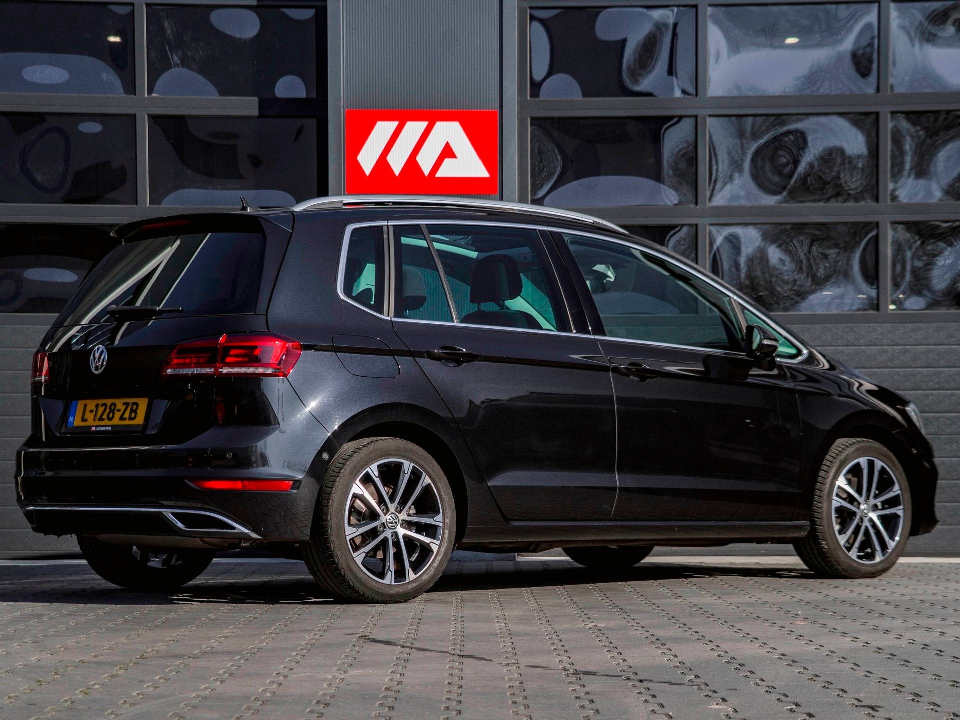 Volkswagen Golf Sportsvan 1.5 TSI ACT Highline Edition 1jr G, Auto's, 4 cilinders, Alcantara, Zwart, Golf Sportsvan