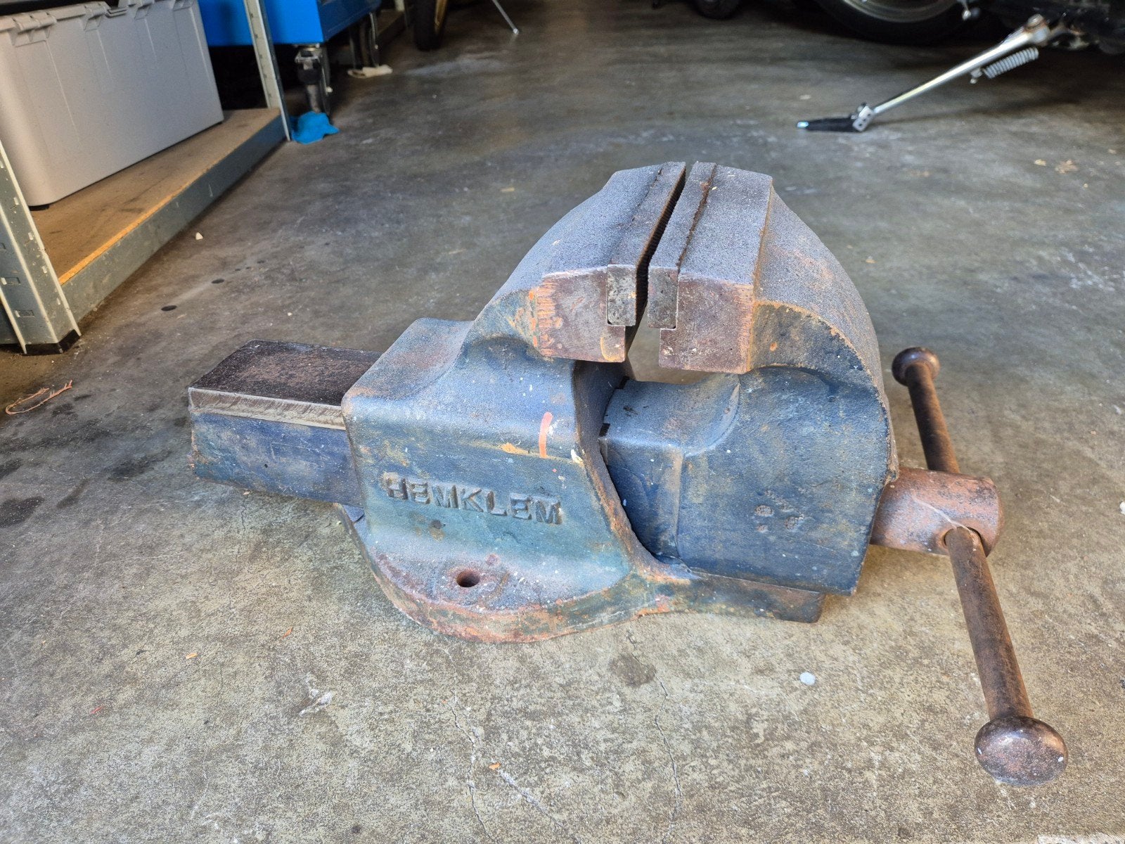 Hemklem van Hembrug 150mm 32kg, Ophalen, Gebruikt