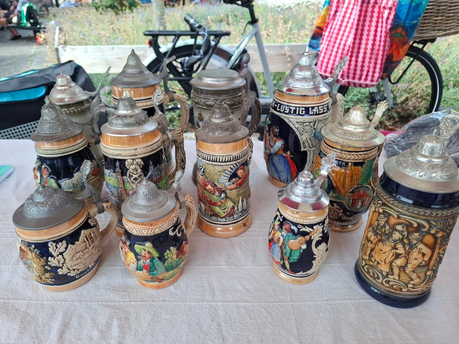Partij bierpullen 11 stuks, Ophalen of Verzenden