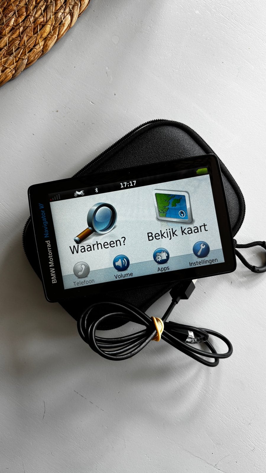 BMW Motorrad Navigator VI Navigatiesysteem, Motoren, Accessoires | Navigatiesystemen, Ophalen of Verzenden, Zo goed als nieuw