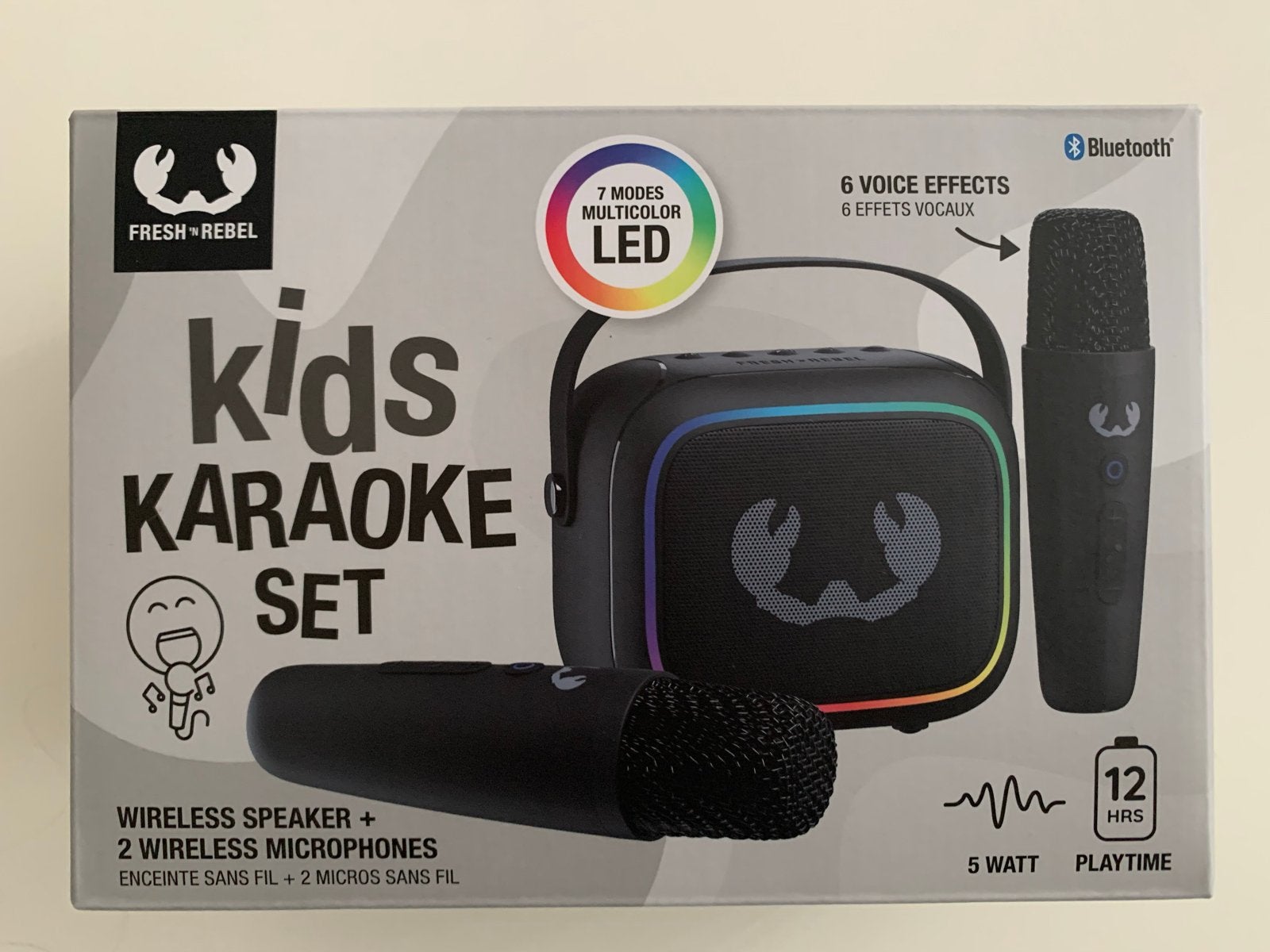 Fresh 'n Rebel Kids Karaoke Set - Nieuw in doos!, Ophalen of Verzenden, Nieuw, Complete set