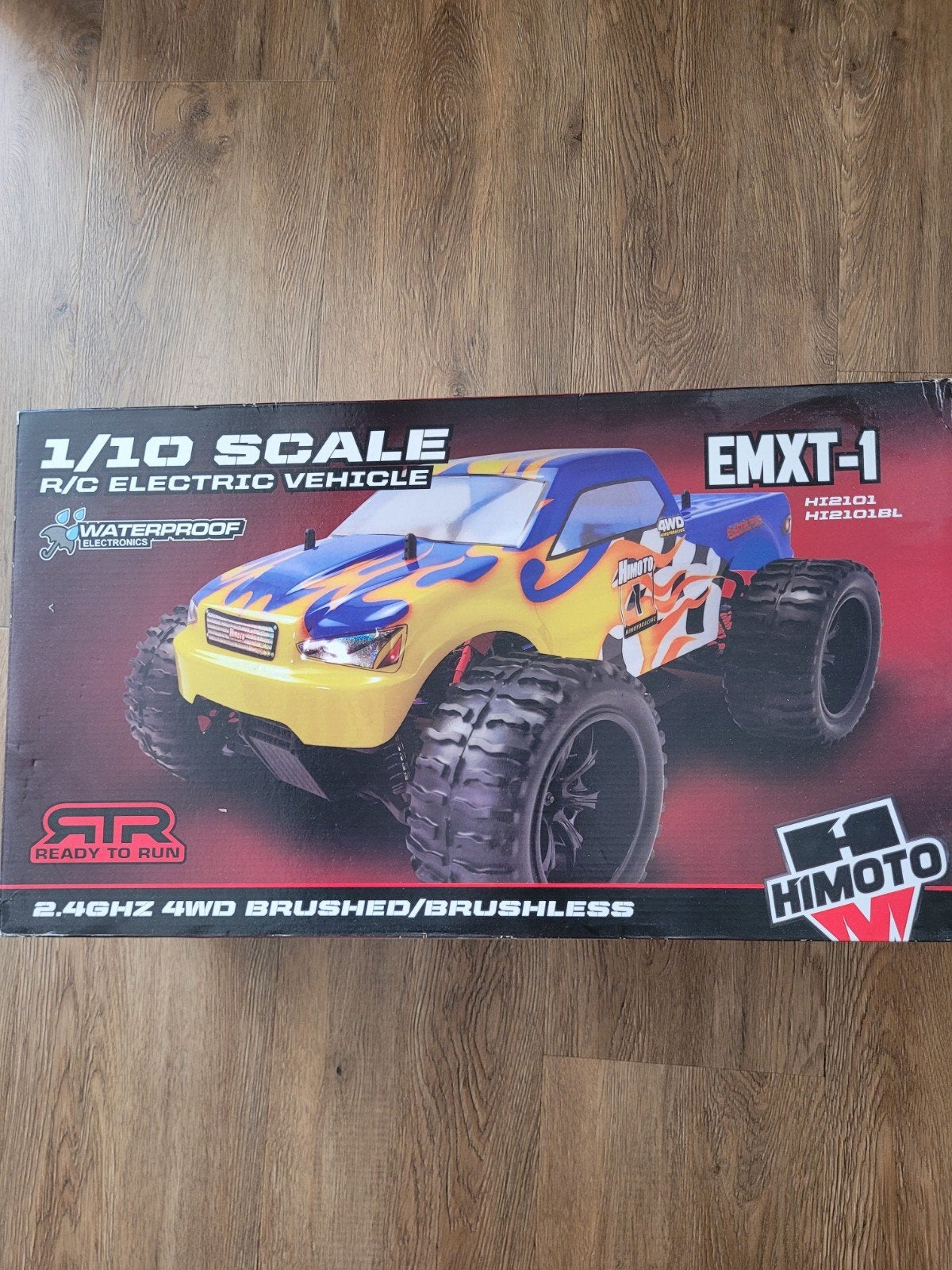1:10 Himoto truck, Ophalen of Verzenden, Gebruikt, Auto offroad