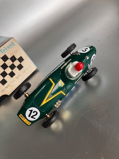 B R M C59 + doos Scalextric 1963 voor Retro (?) autoracebaan, Ophalen of Verzenden, Gebruikt, Elektrisch, Overige merken