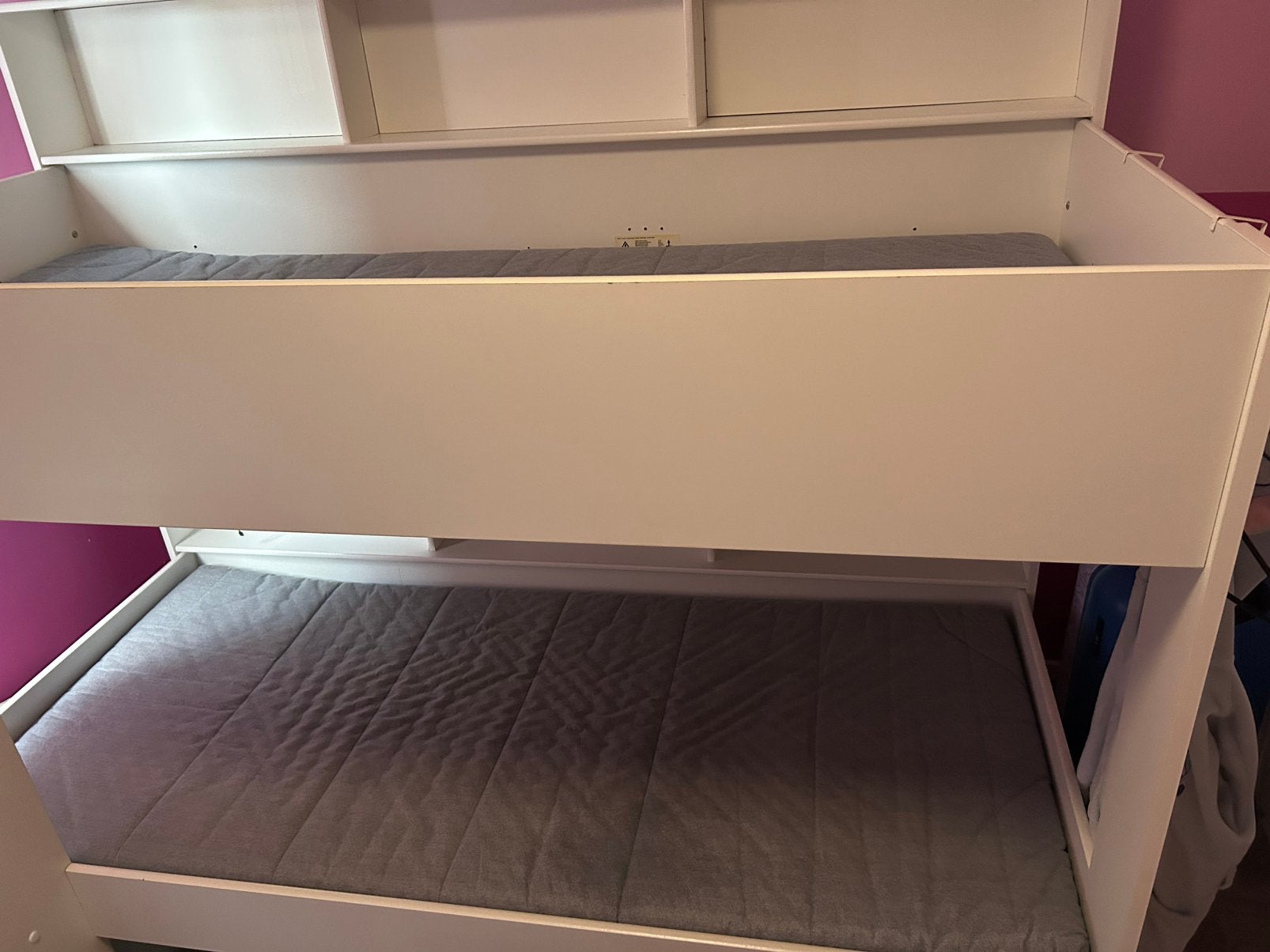 Stapelbed, Huis en Inrichting, Slaapkamer | Stapelbedden en Hoogslapers, Ophalen, Gebruikt, 90 cm, 160 tot 180 cm