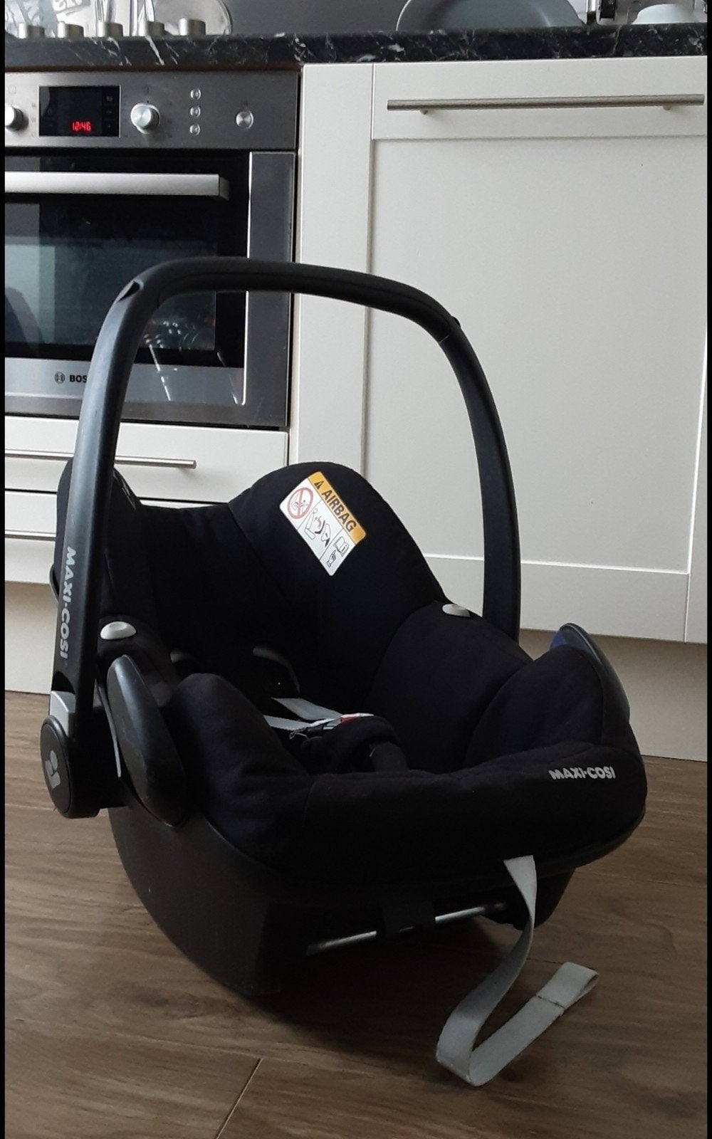Maxi Cosi pebble Pro I siz autostoel veiligheidsstoel Black, Ophalen of Verzenden, Zo goed als nieuw, Maxi-Cosi, Autogordel