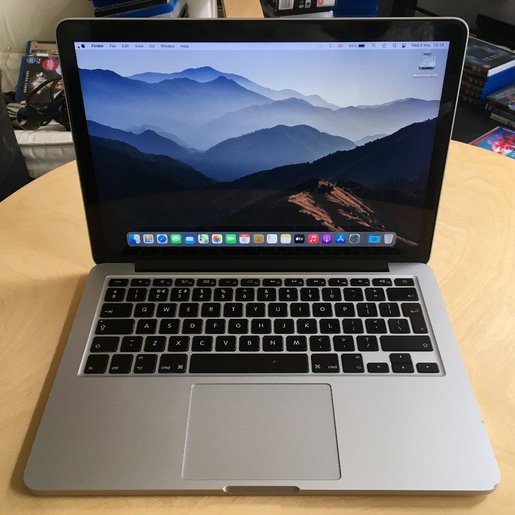 Apple MacBook Pro A1502 Retina 8GB RAM Intel i5 met oplader, MacBook Pro, Gebruikt, 2 tot 3 Ghz, Qwerty