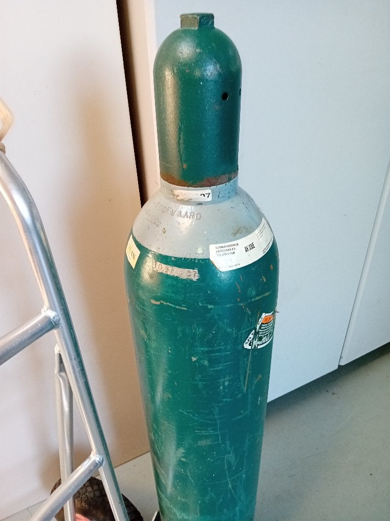 Poort en hekwerk lassen MENGGASCILINDER 30lit.   190bar, Ophalen, Zo goed als nieuw, IJzer, Overige typen