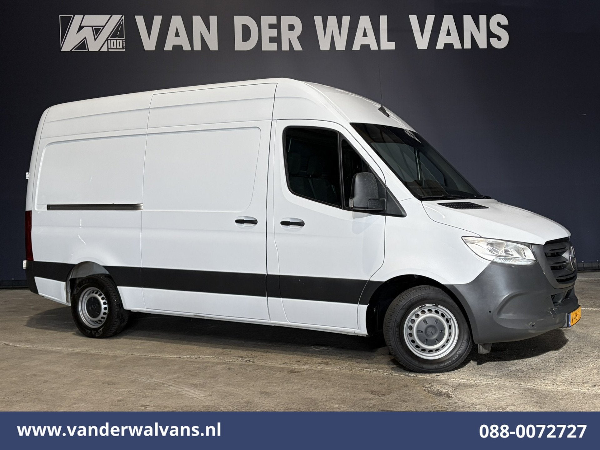 Mercedes-Benz Sprinter 317 CDI 170pk L2H2 Euro6 Airco | Came, Dealer onderhouden, Gebruikt, 4 cilinders, 2000 kg