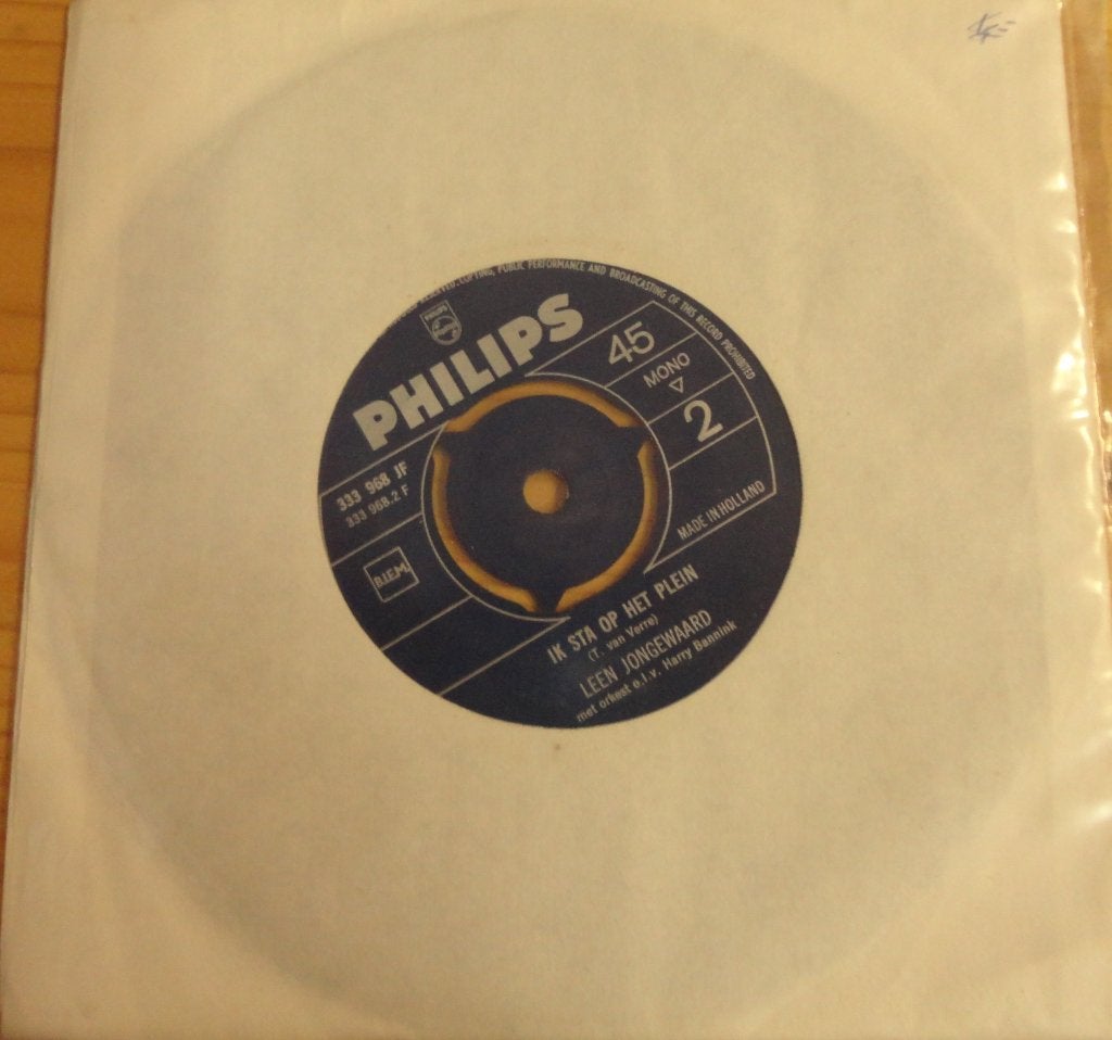 Leen Jongewaard > Petrus vragt niet, Ophalen of Verzenden, Gebruikt, 7 inch, Nederlandstalig