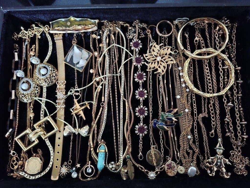 Antieke/vintage sieraden, Verzenden, Overige materialen, Ring, Met edelsteen