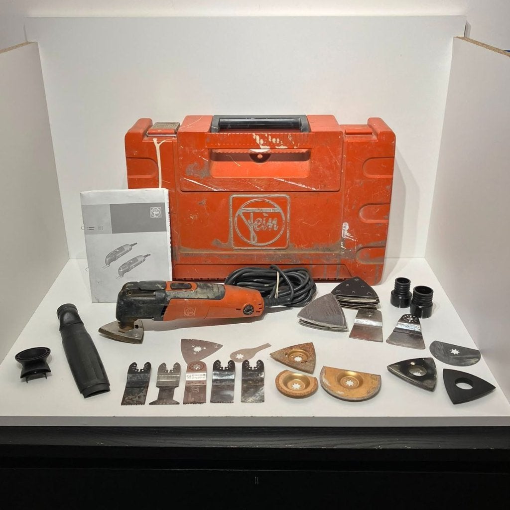 Fein Multimaster FMM250Q Met Koffer en Diverse Accessoires, Ophalen of Verzenden, Gebruikt
