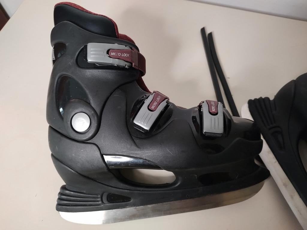 S327 Nijdam IJshockeyschaatsen maat 37, Sport en Fitness, Gebruikt, Leerdam, Ophalen of Verzenden, Onbekend