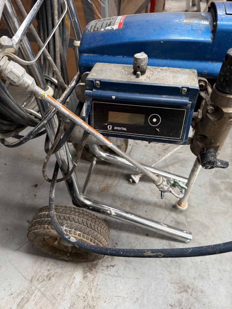 Goed werkend spuittoestel, merk: Graco, Ophalen, Gebruikt, Verfspuit of Verfpomp
