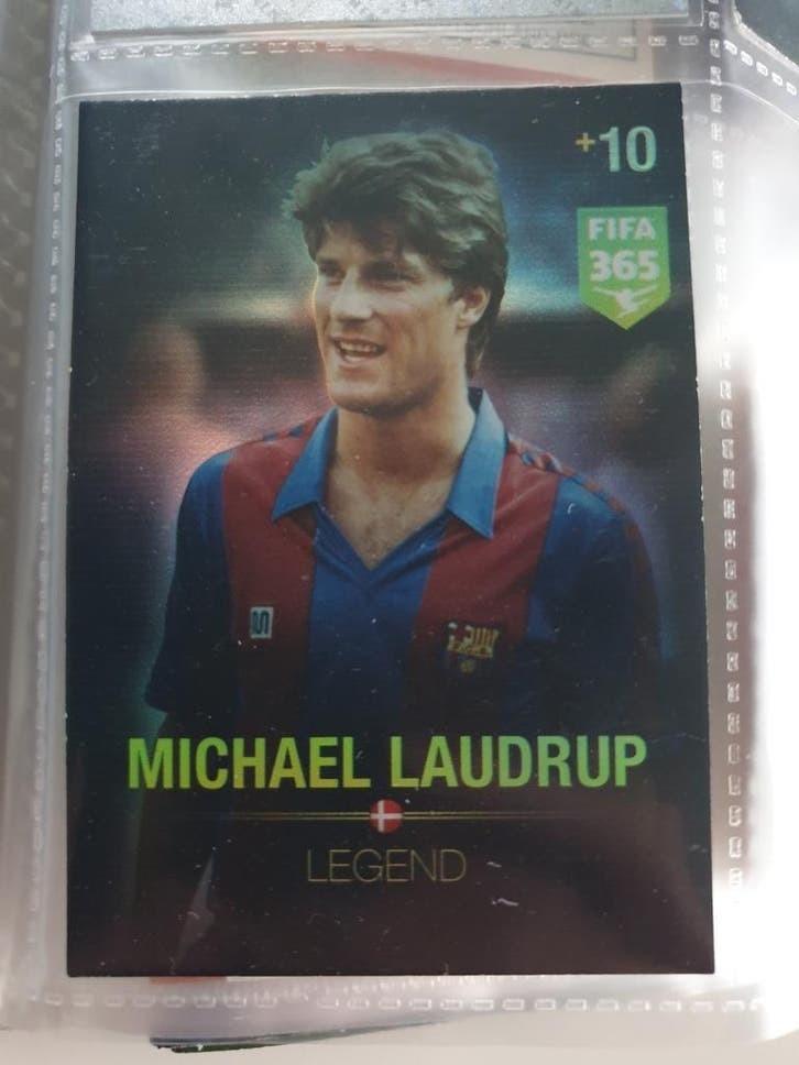 Panini Adrenalyn FIFA 365 2015-2016 Michael Laudrup Legend, Hobby en Vrije tijd, Stickers en Plaatjes, Ophalen, Plaatje