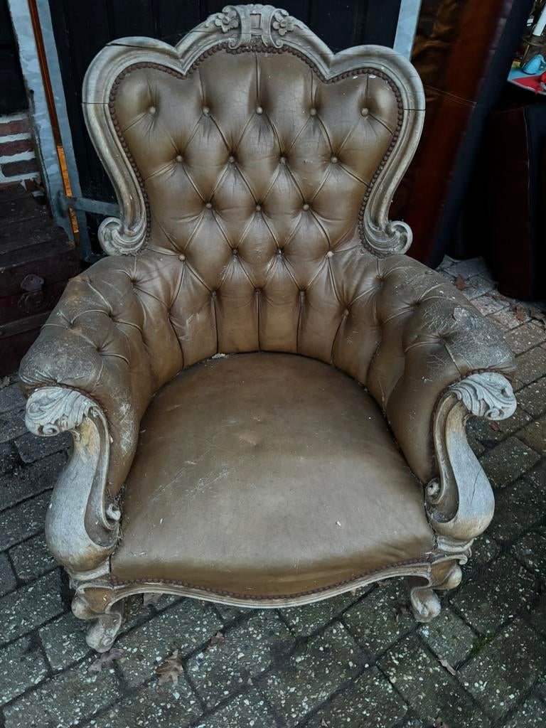 Antieke stoel, Ophalen