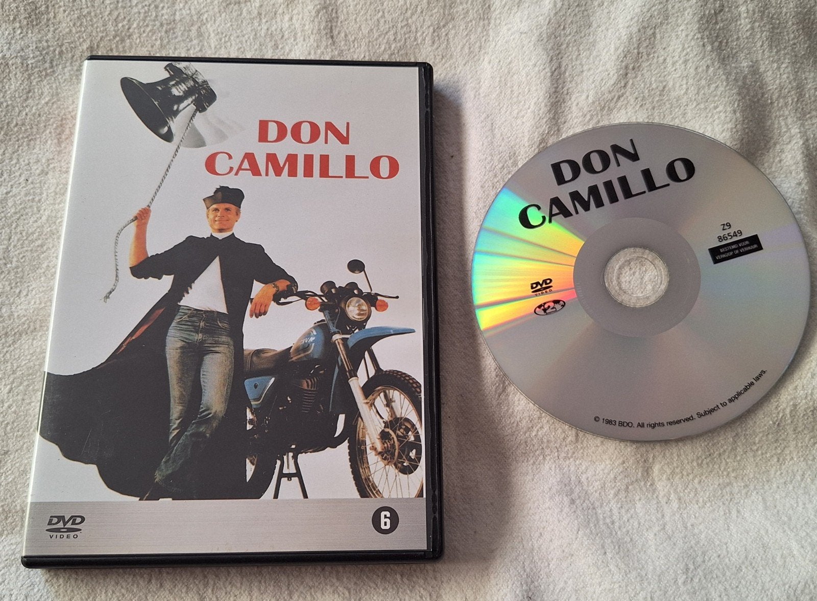 Don Camillo - van en met Terence Hill, Cd's en Dvd's, Engels, Nederlands, Overige genres, Ophalen of Verzenden