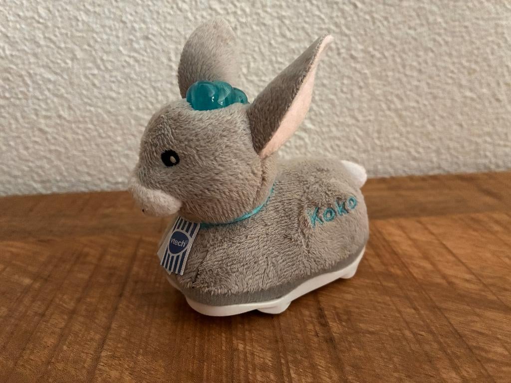 Vtech Zoef Zoef dieren Koko Konijn in PRIMA staat., Ophalen of Verzenden, Gebruikt, 2 tot 4 jaar