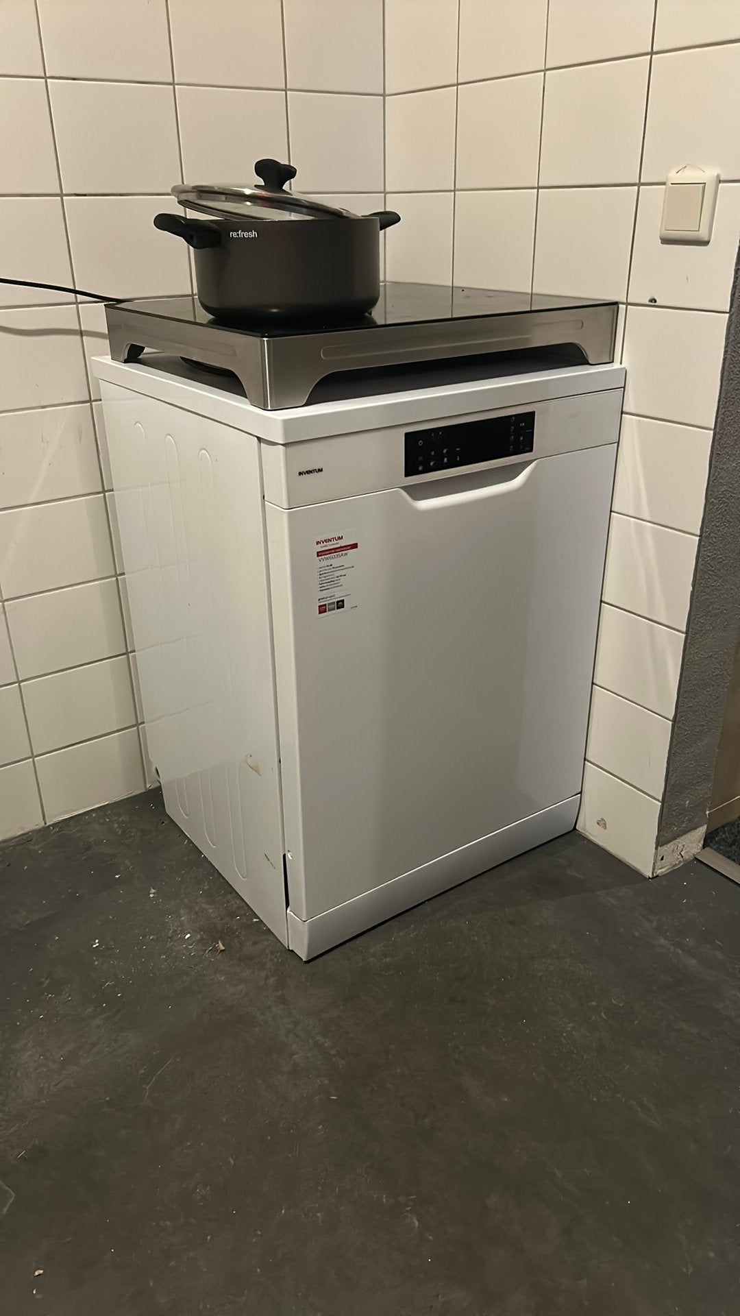 Inventum vaatwasser, Witgoed en Apparatuur, Vaatwasmachines, Ophalen, Zo goed als nieuw, 14 tot 18 liter