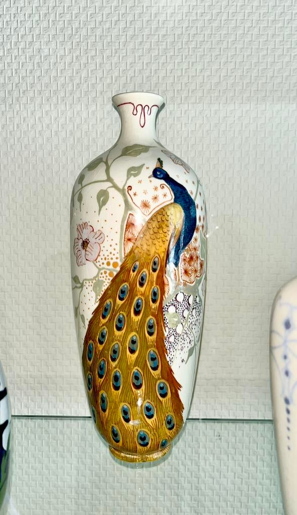 Ivora Gouda plateel vaas, Ophalen of Verzenden