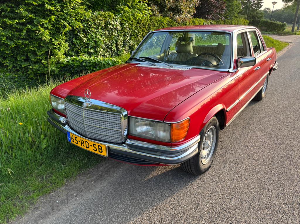 Mercedes 350se w116 signalrot automaat, Particulier, Te koop