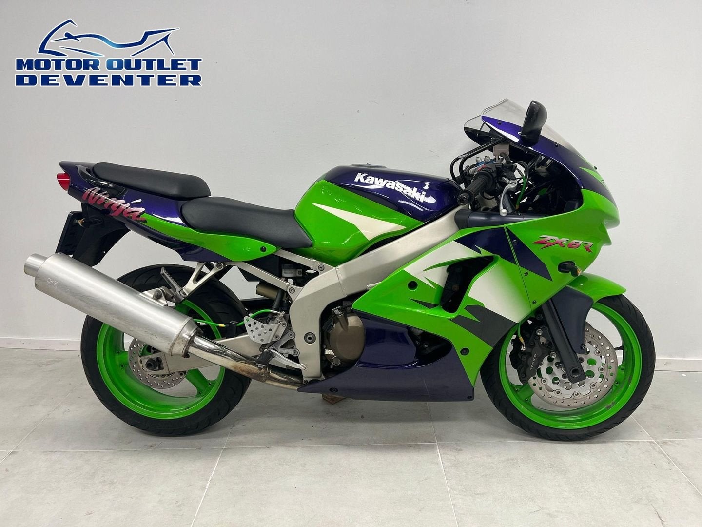 Mooie originele KAWASAKI ZX6R (bj 1998) ZX6R ZX6 R, 4 cilinders, Motorrijbewijs A, Bedrijf, Onbekend