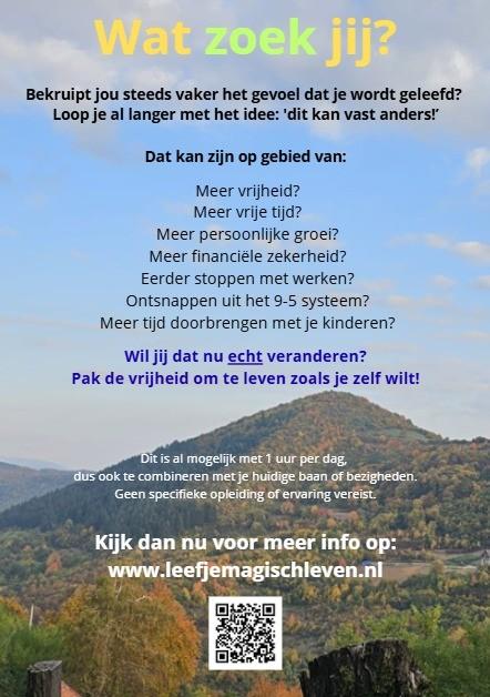 Eigen online business, begeleiden en coachen, Vacatures, Vacatures | Thuiswerk, Starter, Overige vormen, Overige uren, Overige niveaus