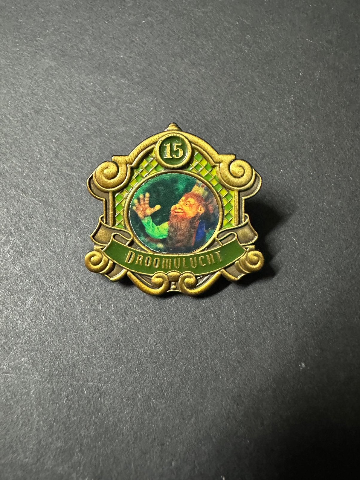 Efteling pin 15 jaar droomvlucht, Verzamelen, Ophalen of Verzenden, Zo goed als nieuw, Button of Speldje
