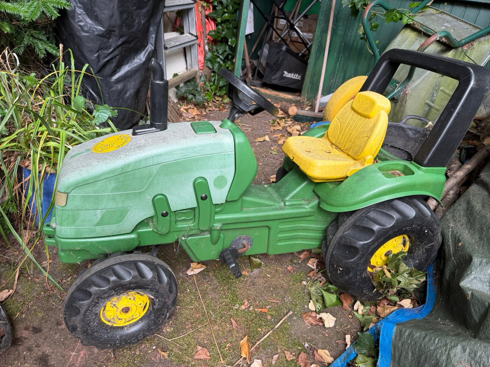 Grote traptractor met aanhanger, Ophalen, Gebruikt, Overige merken, Met kar of aanhanger