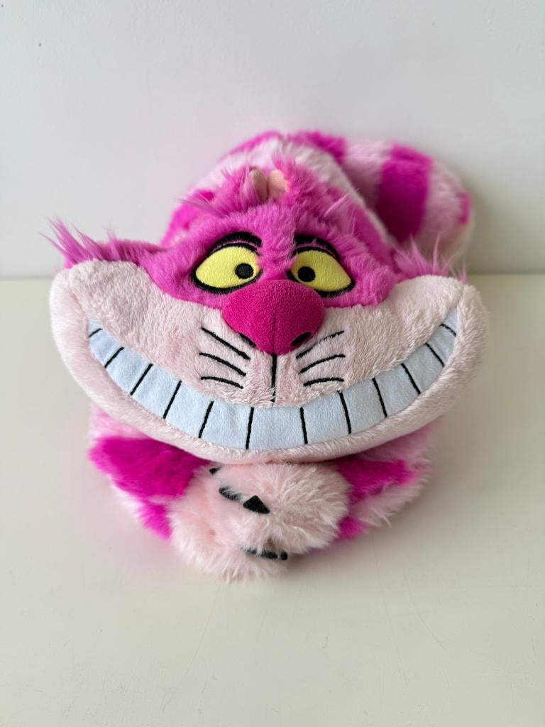 Knuffel Cheshire Cat 32 cm / Alice Wonderland / Disneyland, Ophalen of Verzenden, Zo goed als nieuw