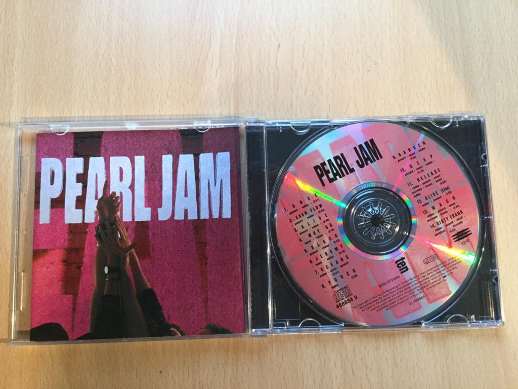 Pearl Jam-Ten. Geen intro nodig. Klassieker nu al., Ophalen of Verzenden, Zo goed als nieuw