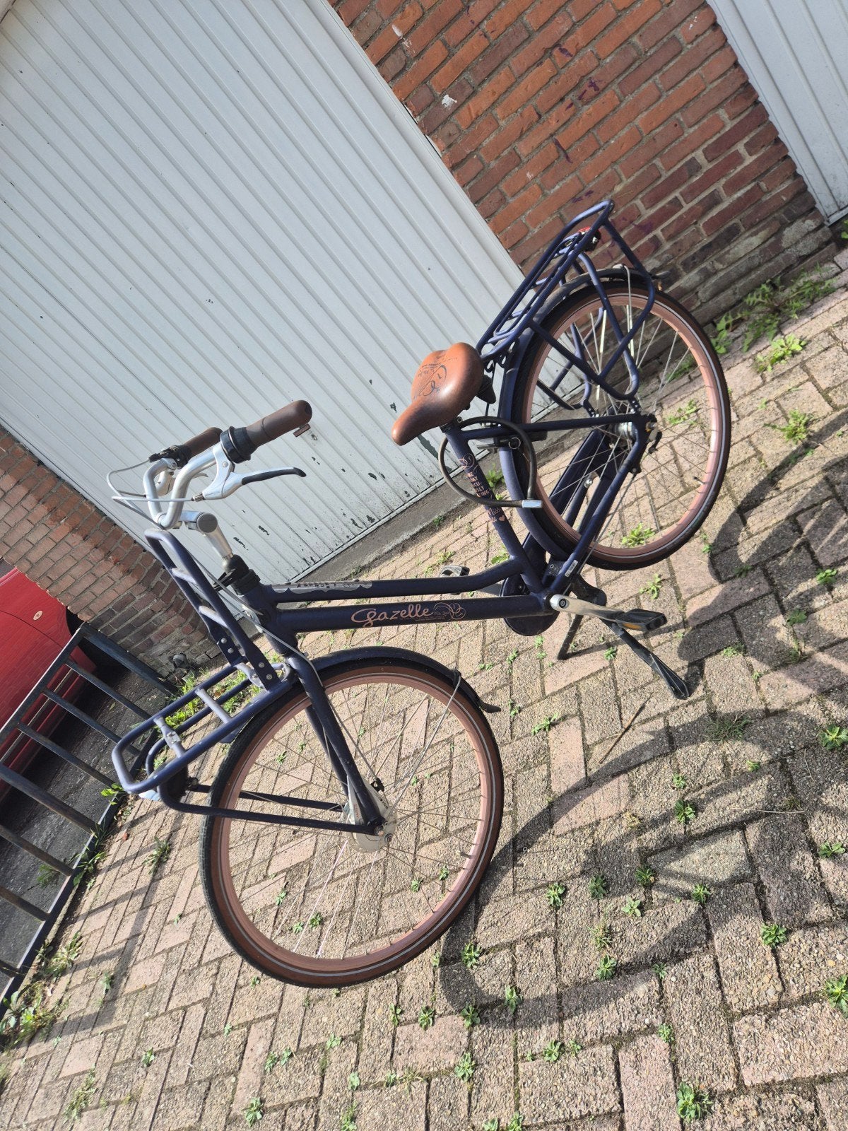 dames fiets, Ophalen, Gebruikt