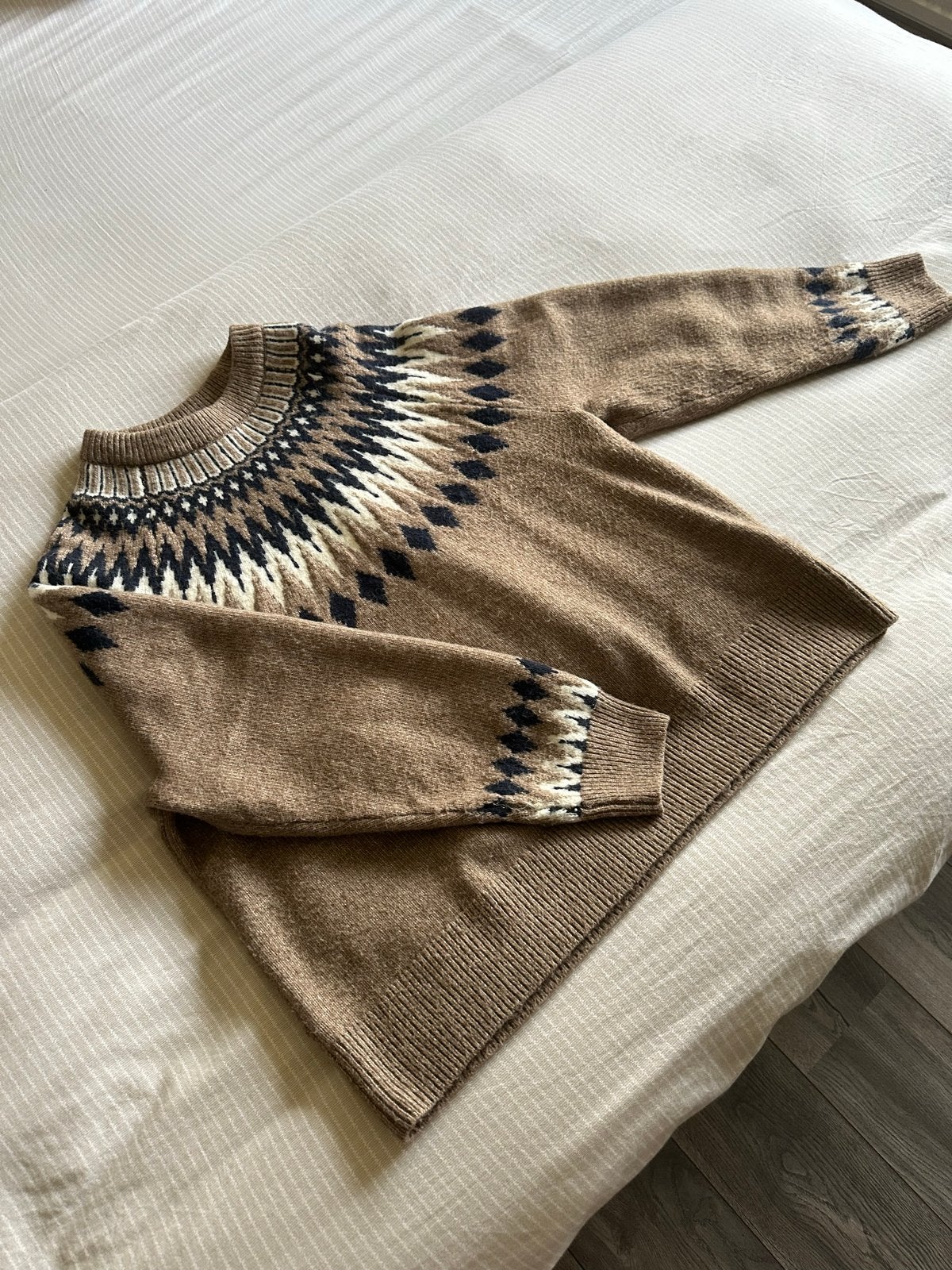 H&M Trui Maat L - Weinig Gedragen, Ophalen of Verzenden, Gedragen, Maat 42/44 (L), Bruin
