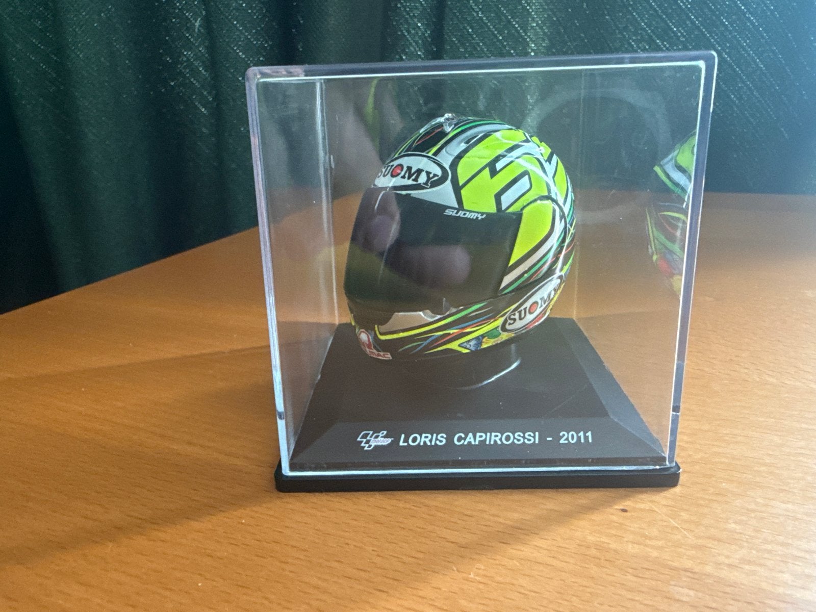 Loris Capirossi helm schaal 1:5 - 2011, Ophalen of Verzenden, Zo goed als nieuw, Motor