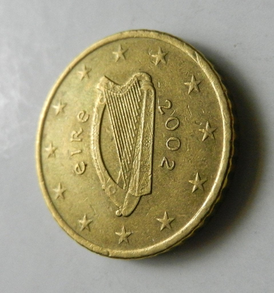 Ierland 50 eurocent 2002, Verzenden, Ierland, 50 cent, Losse munt