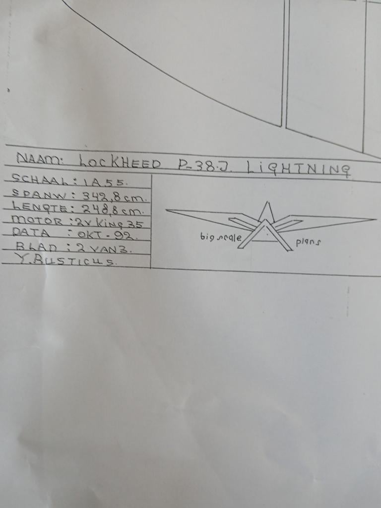 De legendarische p38, Ophalen of Verzenden