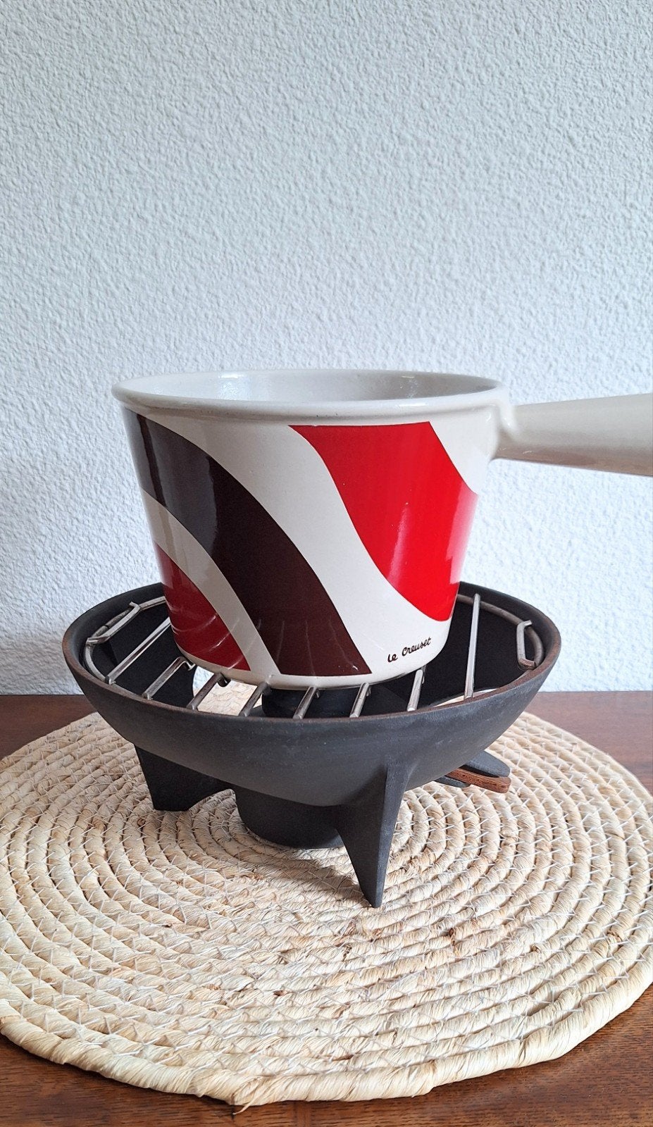 Le Creuset fondueset, Ophalen of Verzenden