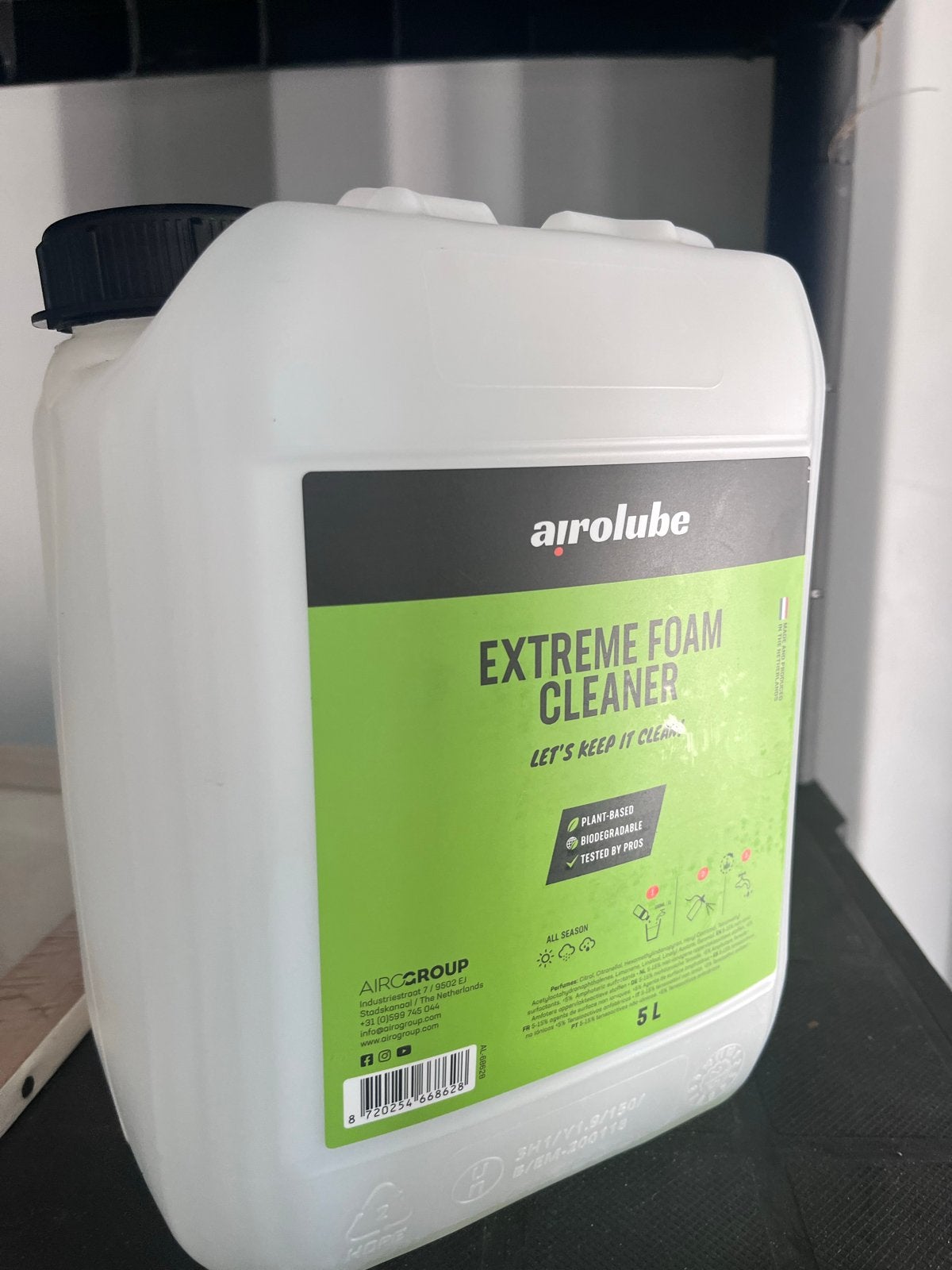 Partij lege 5 liter jerrycans - ideaal voor hergebruik, Ophalen, Gebruikt, Wit, Kunststof