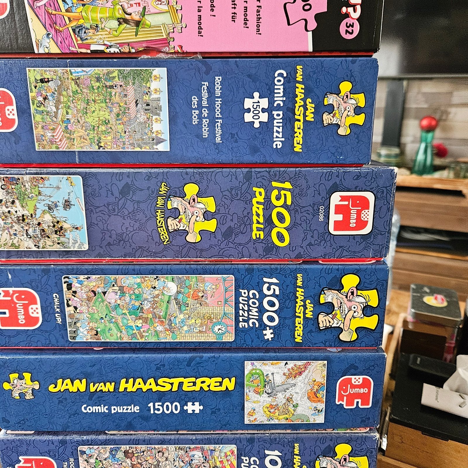 Diverse Legpuzzels: Jan van Haasteren, Hobby en Vrije tijd, Ophalen, 500 t/m 1500 stukjes, Gebruikt, Legpuzzel