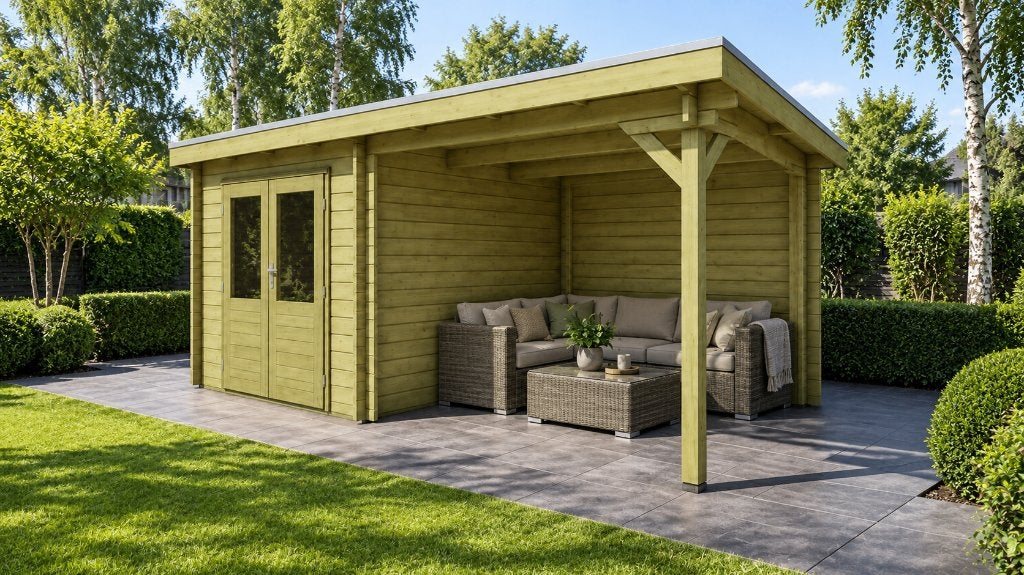 Classicline blokhutten vanaf € 1.489! Snel geleverd!
