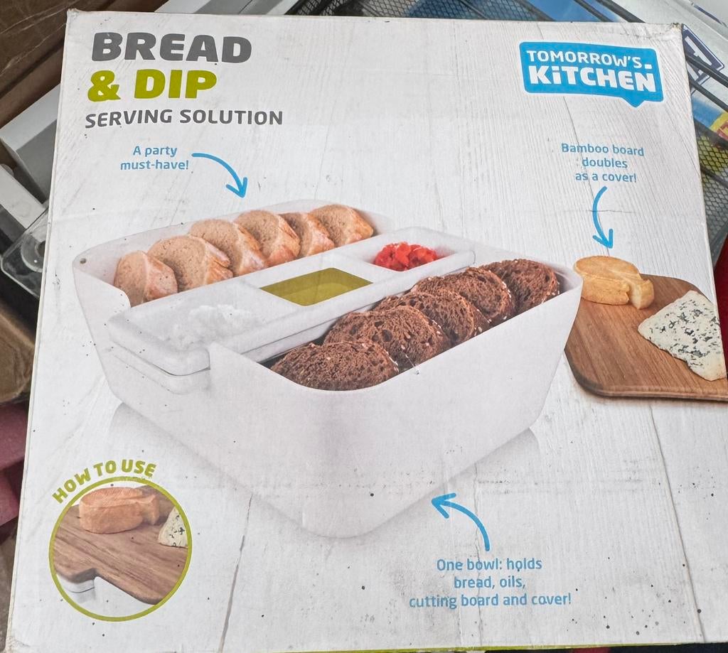 Bread&Dip, Ophalen of Verzenden, Nieuw, Wit, Overige typen